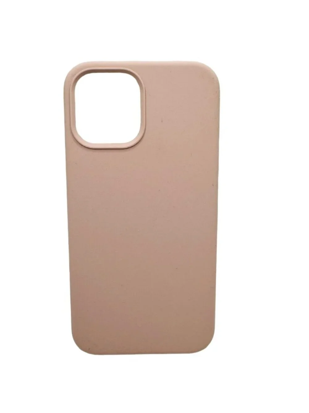 surphy flat edge silicone case iphone 12 - 6.7' pink